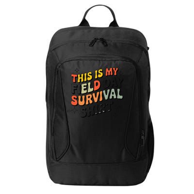 This Is My Field Day Survival School Teacher Student Funny City Backpack