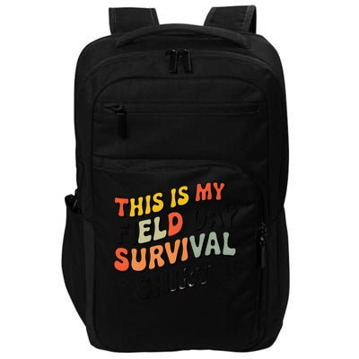This Is My Field Day Survival School Teacher Student Funny Impact Tech Backpack