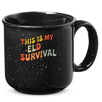 This Is My Field Day Survival School Teacher Student Funny 15oz Campfire Ceramic Mug
