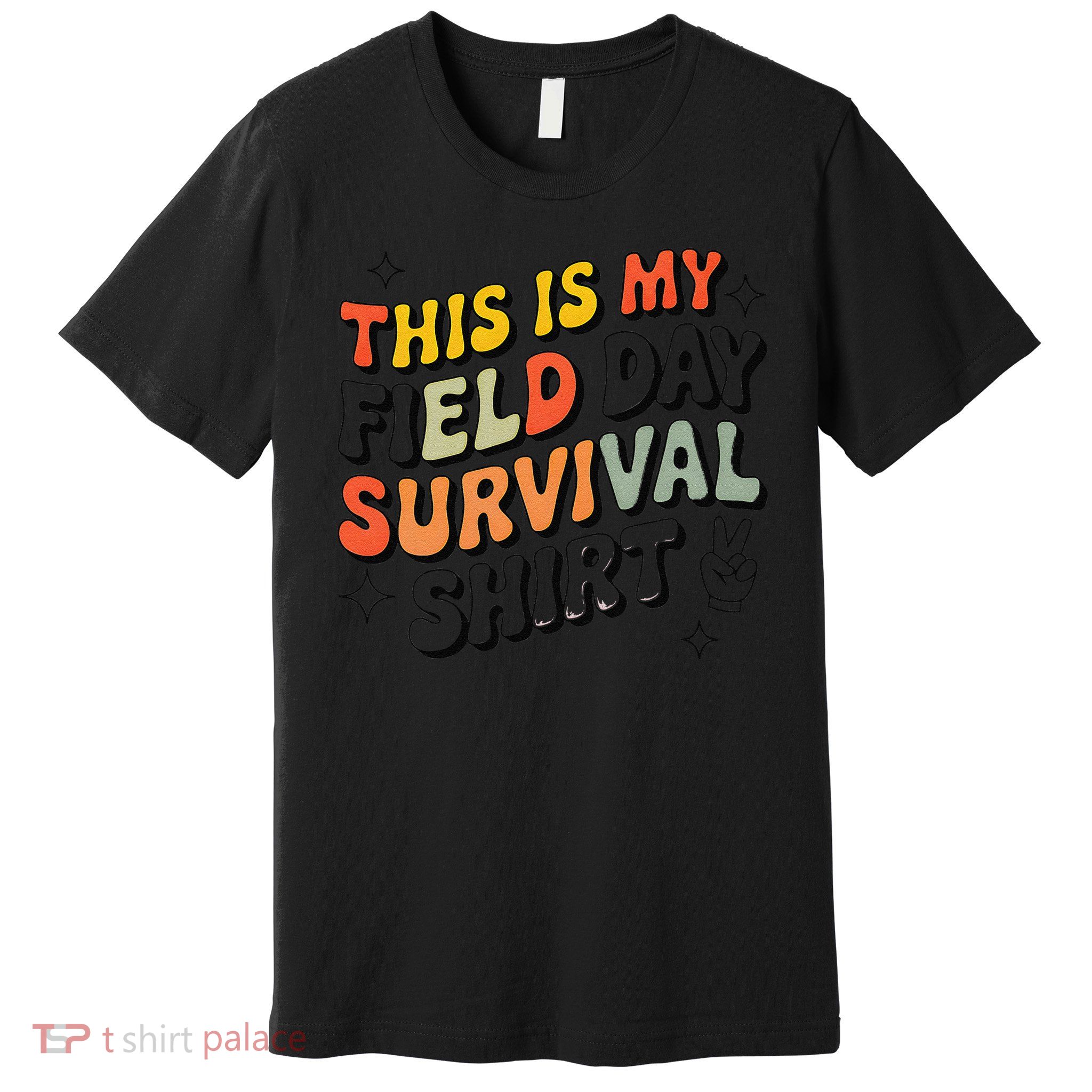 This Is My Field Day Survival School Teacher Student Funny Premium T-Shirt