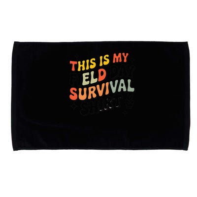 This Is My Field Day Survival School Teacher Student Funny Microfiber Hand Towel