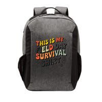This Is My Field Day Survival School Teacher Student Funny Vector Backpack