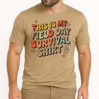 This Is My Field Day Survival School Teacher Student Funny Cooling Performance Crew T-Shirt