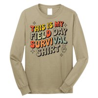 This Is My Field Day Survival School Teacher Student Funny Long Sleeve Shirt