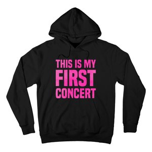 This Is My First Concert Music Event Hoodie