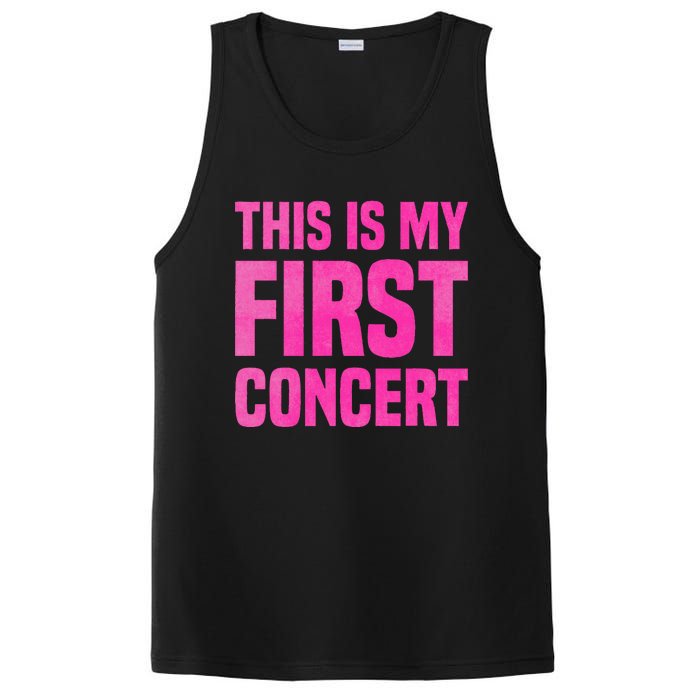 This Is My First Concert Music Event PosiCharge Competitor Tank