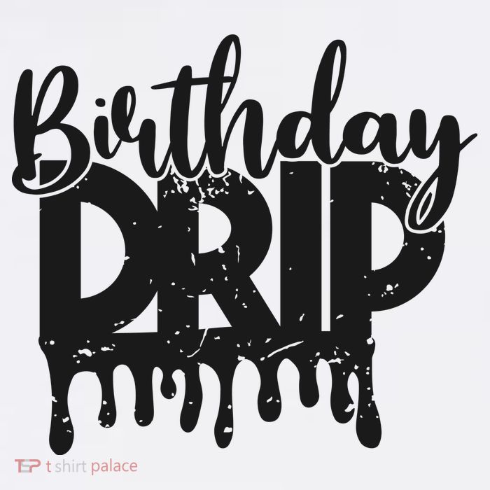 This Is My Birthday Drip Kids T-Shirt