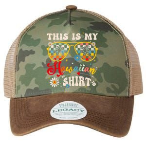 This Is My Hawaiian S.hirt Tropical Luau Costume Party Hawaii Legacy Tie Dye Trucker Hat