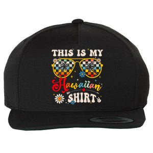 This Is My Hawaiian S.hirt Tropical Luau Costume Party Hawaii Wool Snapback Cap