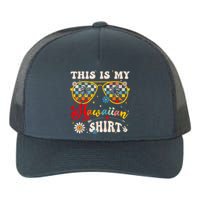 This Is My Hawaiian S.hirt Tropical Luau Costume Party Hawaii Yupoong Adult 5-Panel Trucker Hat