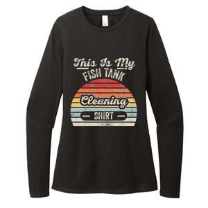 This Is My Fish Tank Cleaning Womens CVC Long Sleeve Shirt