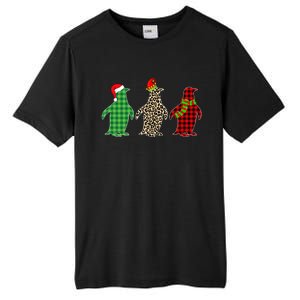 This Is My Christmas Pajama Penguin Xmas Tree Animals Gift Tall Fusion ChromaSoft Performance T-Shirt