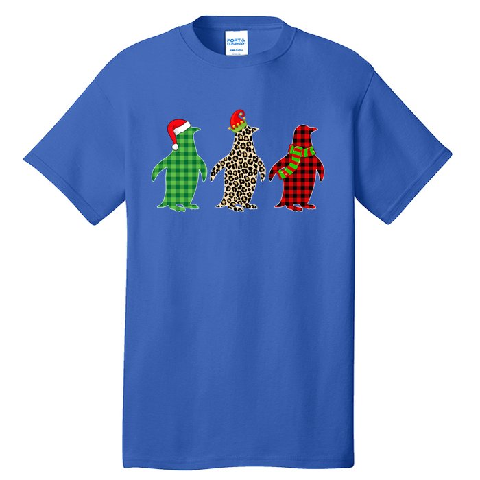 This Is My Christmas Pajama Penguin Xmas Tree Animals Gift Tall T-Shirt