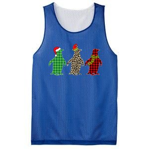 This Is My Christmas Pajama Penguin Xmas Tree Animals Gift Mesh Reversible Basketball Jersey Tank