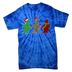 This Is My Christmas Pajama Penguin Xmas Tree Animals Gift Tie-Dye T-Shirt