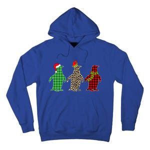 This Is My Christmas Pajama Penguin Xmas Tree Animals Gift Tall Hoodie