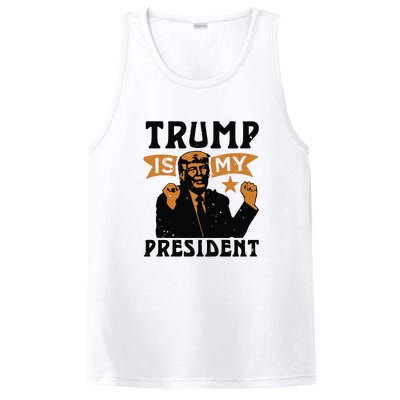 Trump Is My President PosiCharge Competitor Tank