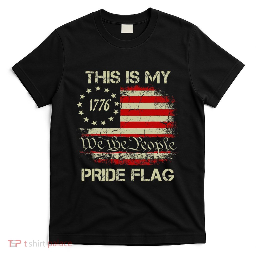 This Is My Pride Flag Usa American T-Shirt