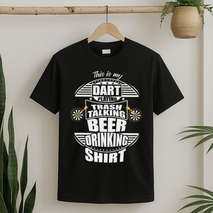 This Is My Dart Playing Trash Talking Beer Drinking Players T-Shirt