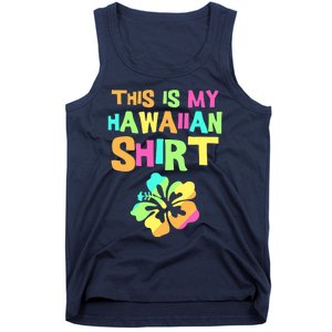 This Is My Hawaiian | Tropical Luau Costume Party Wear Tank Top