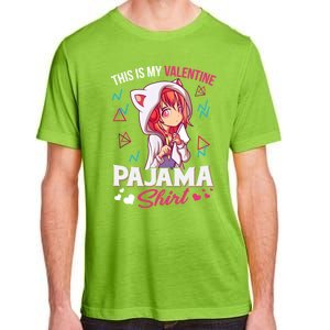 This Is My Anime Valentine Pajama Gift Anime Lover Funny Gift Meaningful Gift Adult ChromaSoft Performance T-Shirt