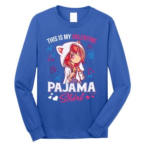 This Is My Anime Valentine Pajama Gift Anime Lover Funny Gift Meaningful Gift Long Sleeve Shirt