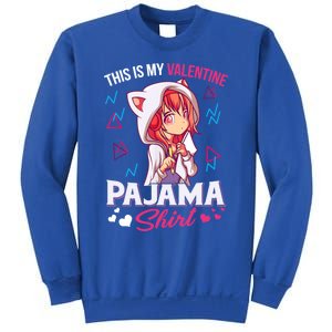 This Is My Anime Valentine Pajama Gift Anime Lover Funny Gift Meaningful Gift Sweatshirt