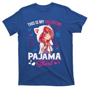 This Is My Anime Valentine Pajama Gift Anime Lover Funny Gift Meaningful Gift T-Shirt