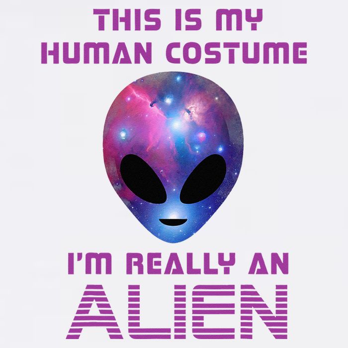 This Is My Human Costume Im Really An Alien Adult Drive Performance Visor