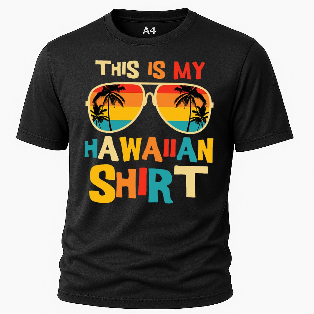 This Is My Hawaiian Tropical Luau Costume Party Hawaii Performance Shirt