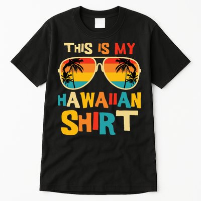 This Is My Hawaiian Tropical Luau Costume Party Hawaii Tall T-Shirt
