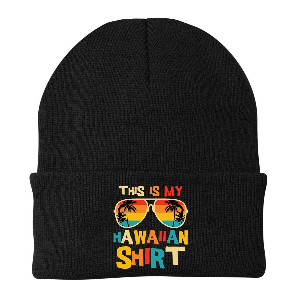 This Is My Hawaiian Tropical Luau Costume Party Hawaii Beanie