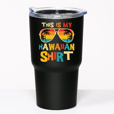 This Is My Hawaiian Tropical Luau Costume Party Hawaii Tumbler