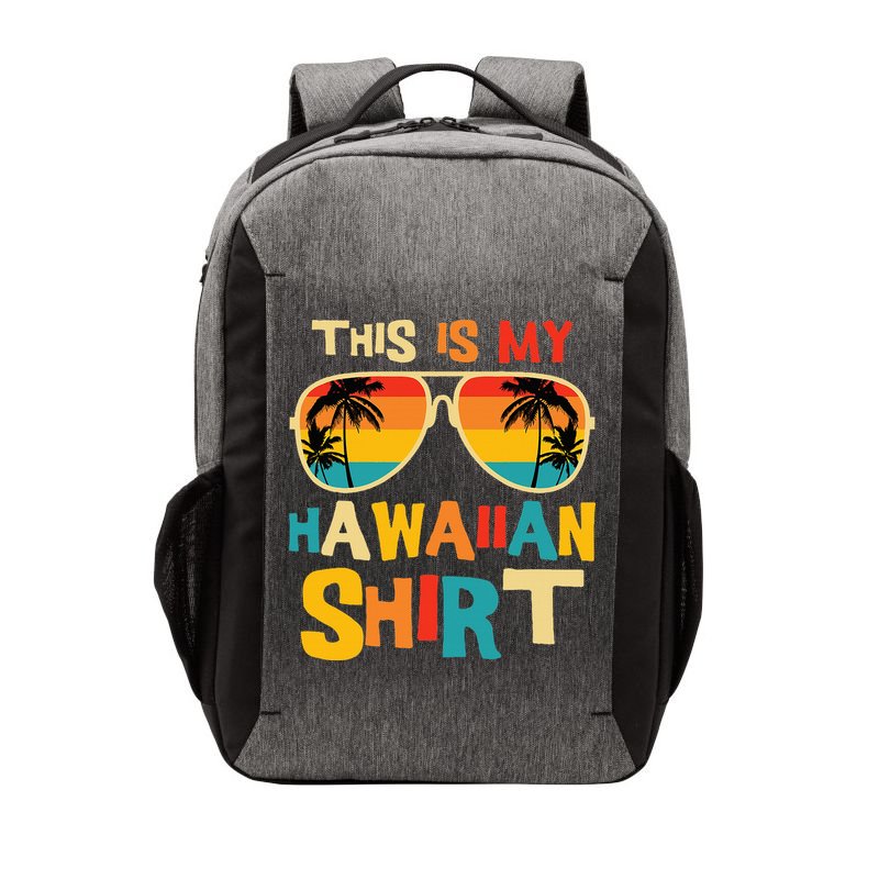 This Is My Hawaiian Tropical Luau Costume Party Hawaii Vector Backpack