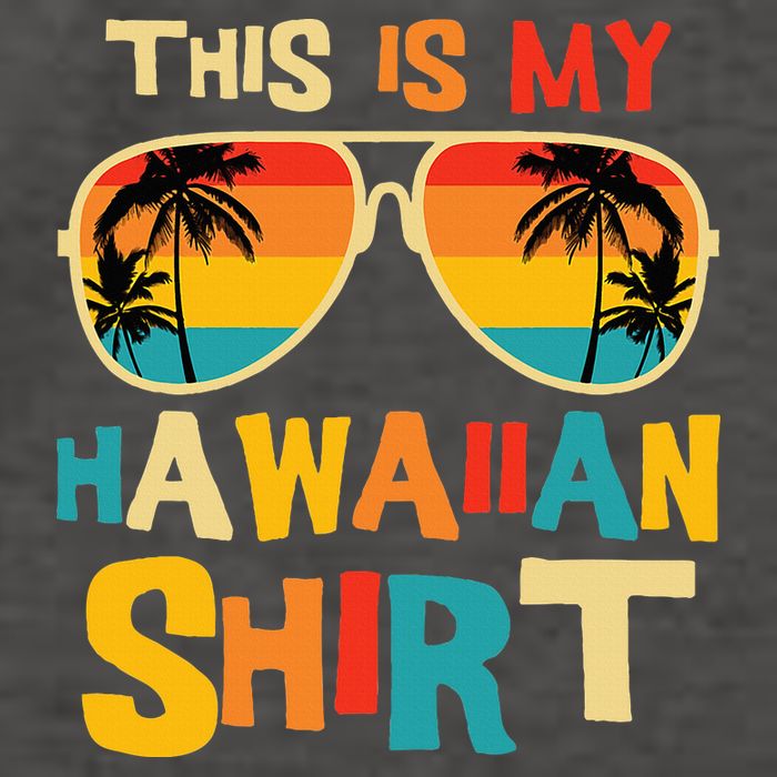 This Is My Hawaiian Tropical Luau Costume Party Hawaii Vector Backpack
