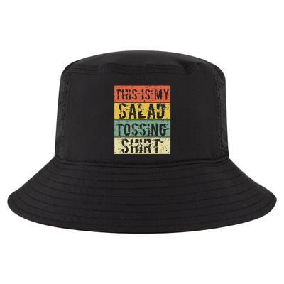This Is My Salad Tossing Salad Tosser Joke Meme Humorous Cool Comfort Performance Bucket Hat