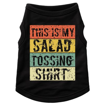 This Is My Salad Tossing Salad Tosser Joke Meme Humorous Doggie Tank