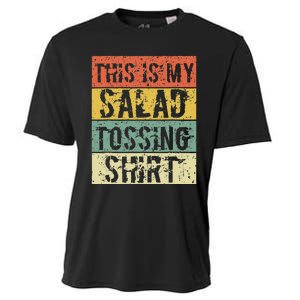 This Is My Salad Tossing Salad Tosser Joke Meme Humorous Cooling Performance Crew T-Shirt