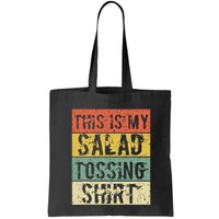 This Is My Salad Tossing Salad Tosser Joke Meme Humorous Bag