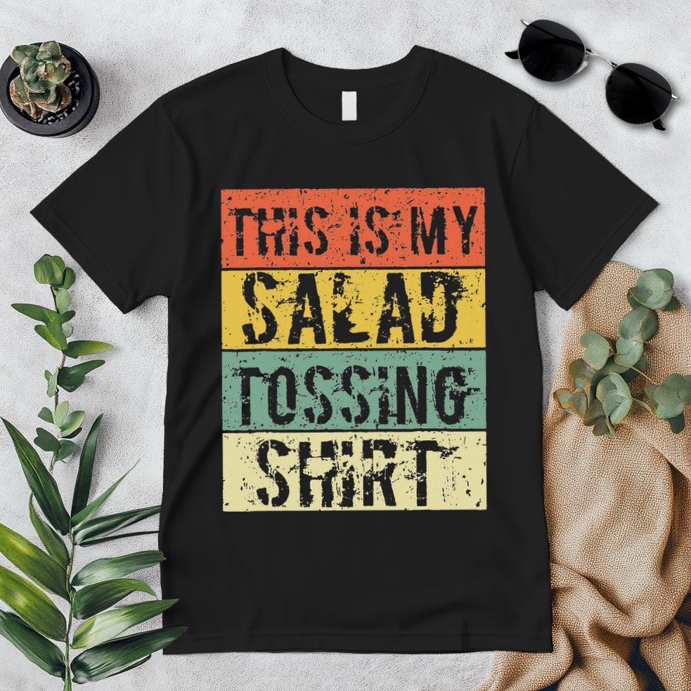 This Is My Salad Tossing Salad Tosser Joke Meme Humorous Premium T-Shirt