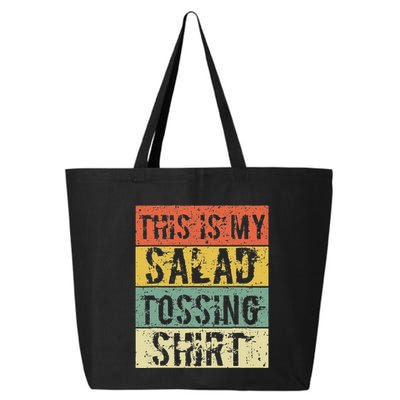 This Is My Salad Tossing Salad Tosser Joke Meme Humorous 25L Jumbo Tote