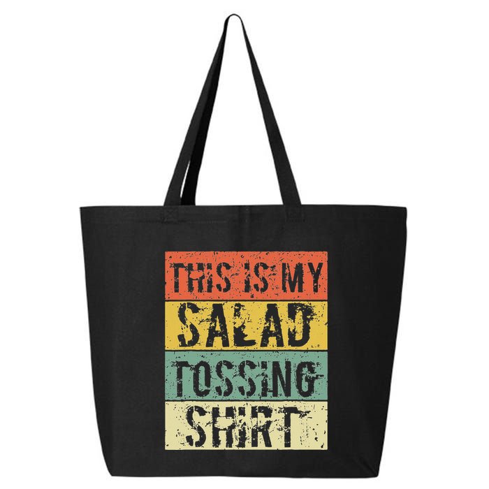 This Is My Salad Tossing Salad Tosser Joke Meme Humorous 25L Jumbo Tote