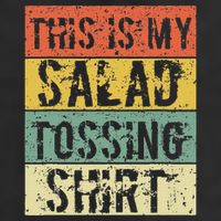 This Is My Salad Tossing Salad Tosser Joke Meme Humorous 25L Jumbo Tote