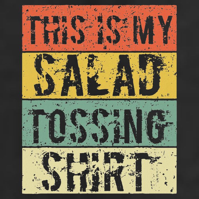 This Is My Salad Tossing Salad Tosser Joke Meme Humorous 25L Jumbo Tote