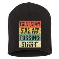 This Is My Salad Tossing Salad Tosser Joke Meme Humorous Short Acrylic Beanie
