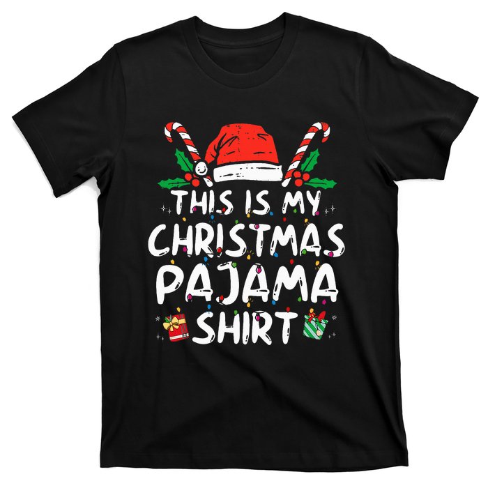 This Is My Christmas Pajama Funny Xmas Pjs T-Shirt