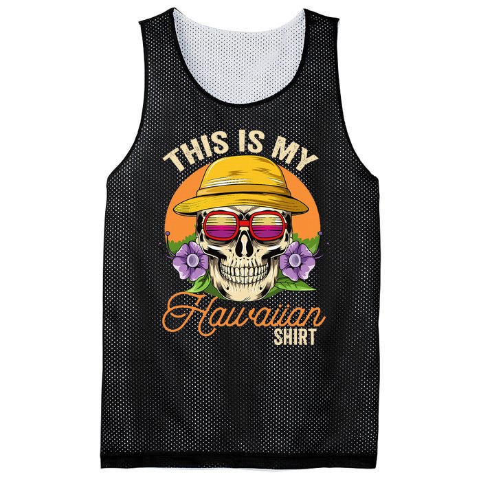 This Is My Hawaiian Aloha Hawaii Mesh Reversible Basketball Jersey Tank