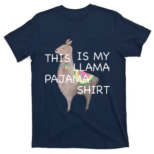 This is my Llama Pajama Funny Bedtime T-Shirt