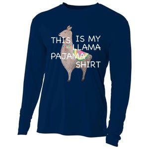 This is my Llama Pajama Funny Bedtime Cooling Performance Long Sleeve Crew