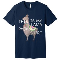 This is my Llama Pajama Funny Bedtime Premium T-Shirt